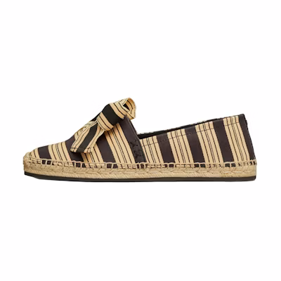 (W) TORY BURCH Bow Knot Fisherman 'Brown'