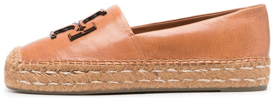 (Women) Tory Burch Brown Leather Espadrille Flats 158614-240 Buy (Women) Tory Burch Brown Leather Espadrille Flats 158614-240