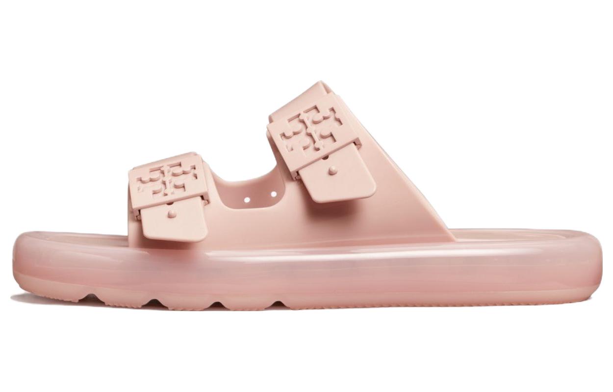 (W) TORY BURCH Buckle Flat Slide 'Pink'