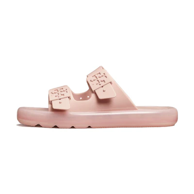 (W) TORY BURCH Buckle Flat Slide 'Pink'