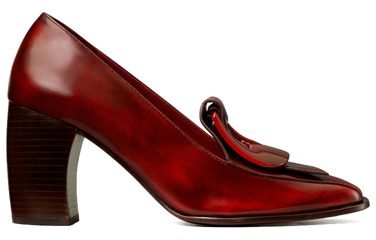 (W) TORY BURCH Buckle High Heels 'Burgund' 圖 2