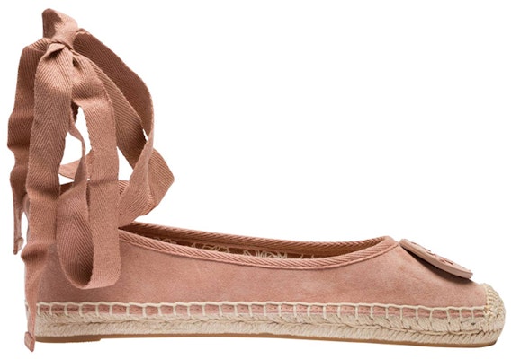 (Women) TORY BURCH Canvas Lace-Up Flats 'Beige' 78791-667 Order (Women) TORY BURCH Canvas Lace-Up Flats 'Beige' 78791-667
