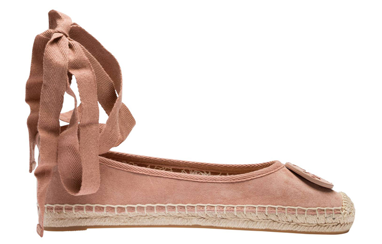 Order (W) TORY BURCH Zapatos Planos de Lona con Cordones 'Beige' 78791-667