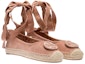 Lookbook (W) TORY BURCH Kanvas Lace-Up Flats 'Beige' 78791-667