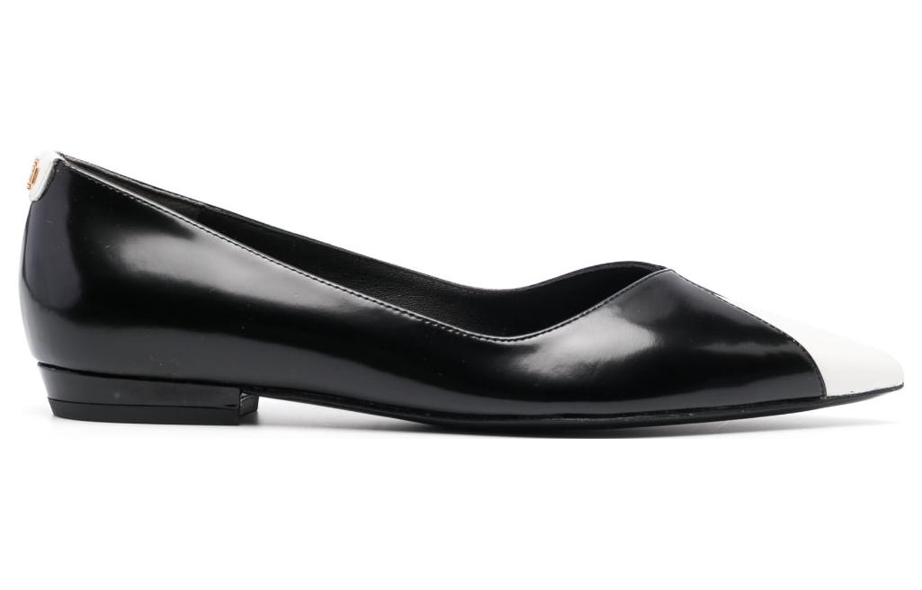 (W) TORY BURCH Cap-Toe Ballet Flat 'Black Simple' 圖 2
