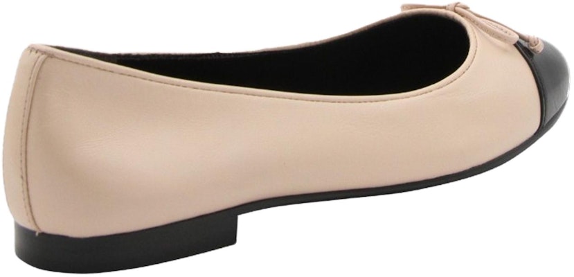 (Women) TORY BURCH Cap Toe Ballet Rose Pink Perfect Black 'Beige' 154512-650 Shop (Women) TORY BURCH Cap Toe Ballet Rose Pink Perfect Black 'Beige' 154512-650