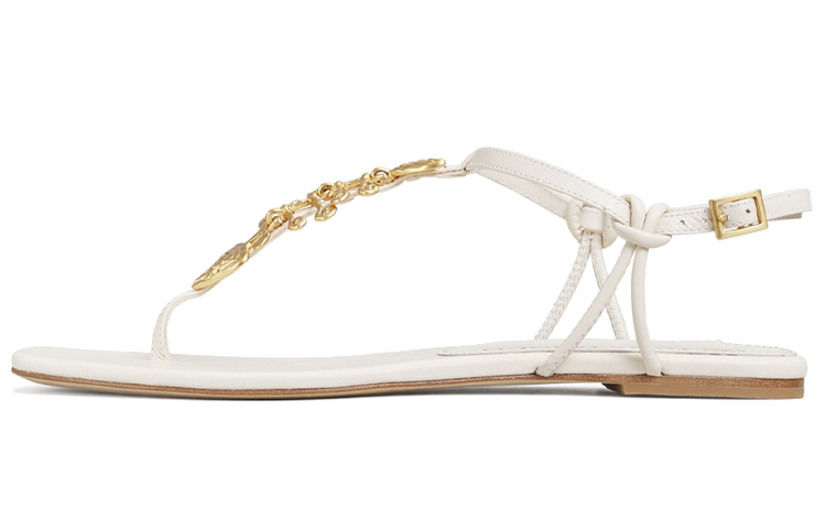 (W) TORY BURCH Capri 'Ivory White Fish Ornament'