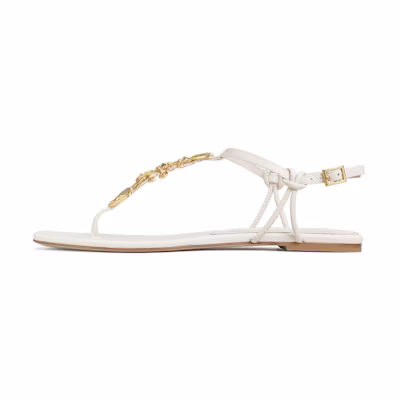 (W) TORY BURCH Capri 'Ivory White Fish Ornament'