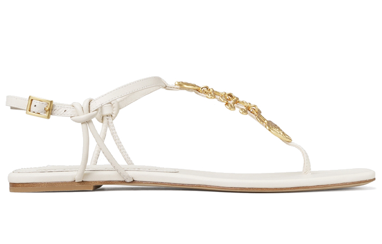 (W) TORY BURCH Capri 'Ivory White Fish Ornament' 圖 2