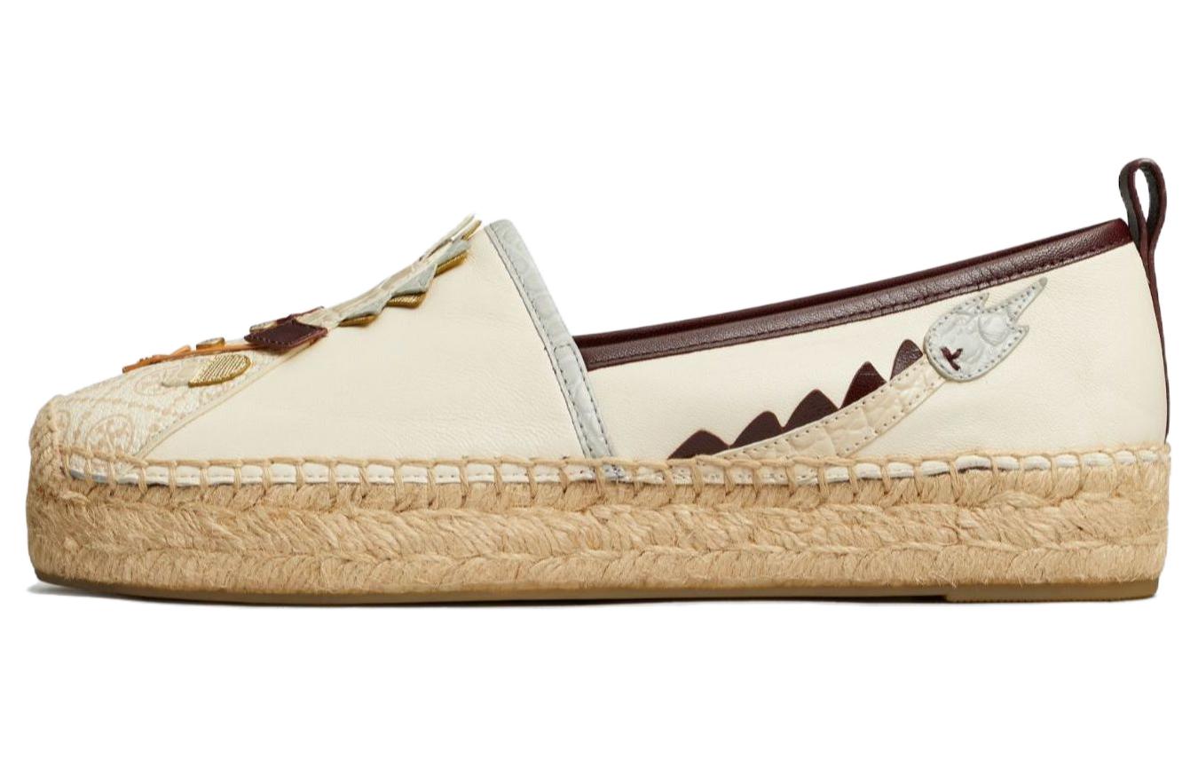 (Women) Tory Burch Casual Comfort Espadrilles Birch Color. 157035-250