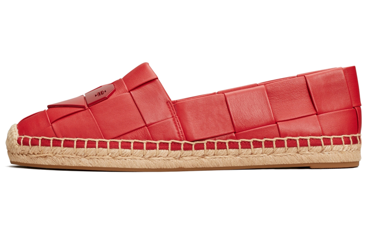 (Women) TORY BURCH Casual Fisherman Shoes 'Bright Red Heart' 83576-612