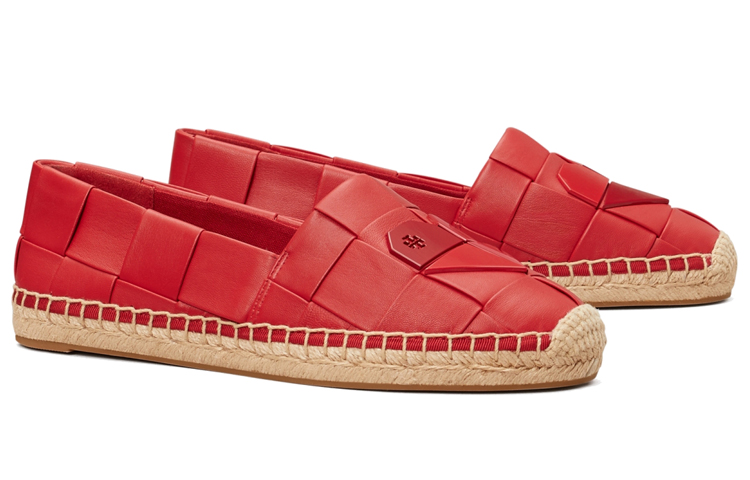 (W) TORY BURCH Casual Fisherman Shoes 'Bright Red Heart' 圖 2