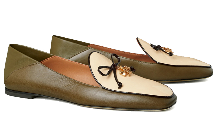 Order (Women) TORY BURCH Charm Flat 'Green' 87139-250