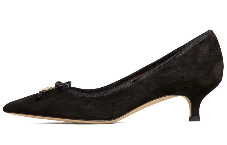 (W) TORY BURCH Charm High Heel 'Black Velvet'