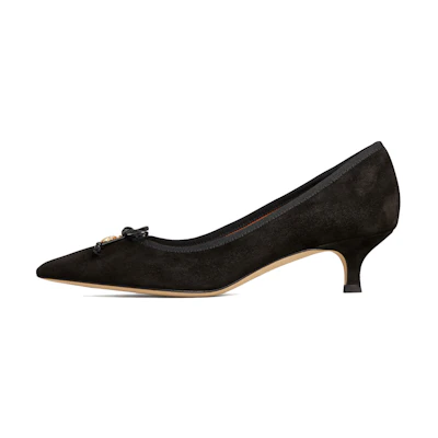(W) TORY BURCH Charm High Heel 'Black Velvet'