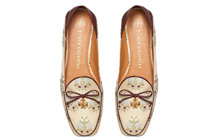 (W) TORY BURCH Charm Loafer 'Beige' 圖 4