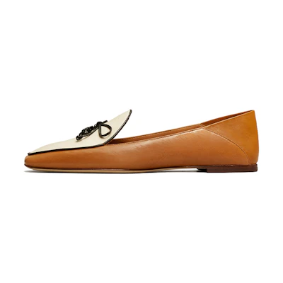 (W) TORY BURCH Charm Loafer 'Tan Brown'