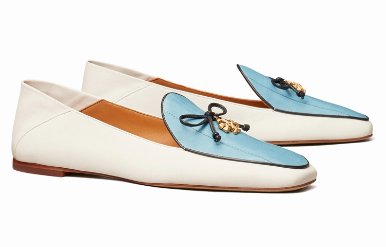 (W) TORY BURCH Charm Loafer 'Vintage White' 圖 3