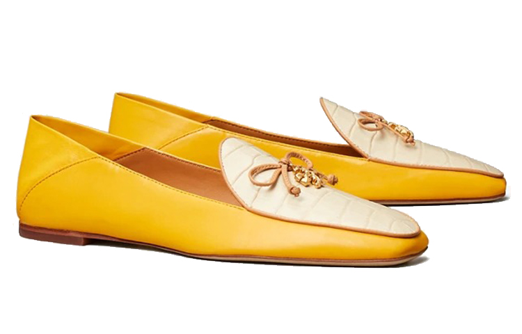 (W) TORY BURCH Charm Loafer 'Yellow' 圖 3