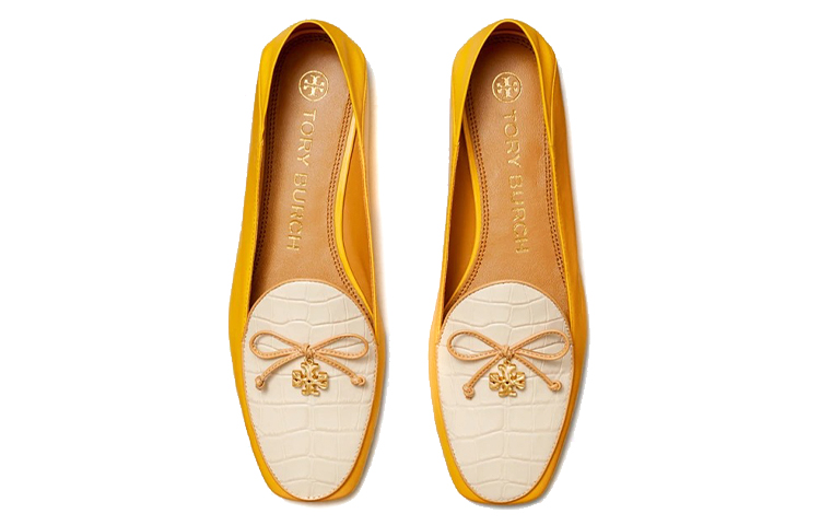 (W) TORY BURCH Charm Loafer 'Yellow' 圖 4