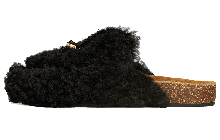 (W) TORY BURCH Charm Mammoth 'Black'