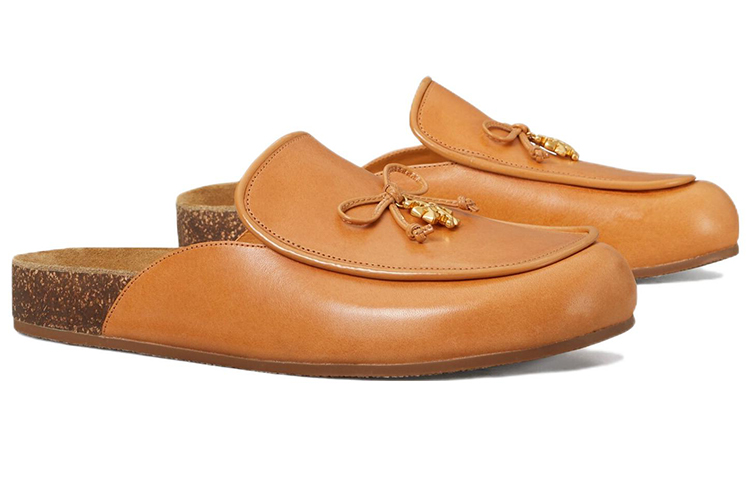 (W) TORY BURCH Charm Mule 'Fashion Brown' 圖 2