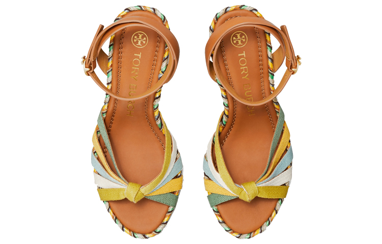 Shop (W) 토리버치 컬러블록 웨지 에스파드류 (옐로우) 82827-300