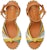 (Women) TORY BURCH Colorblock Wedge Espadrille 'Yellow' 82827-300