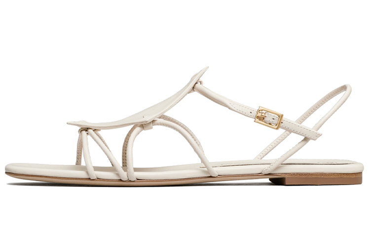 Buy (W) TORY BURCH Sandal Ivory Berlian Motif Terbuka 81307-104