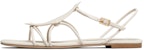 (W) TORY BURCH Selipar Potongan Berlian 'Ivory' 81307-104