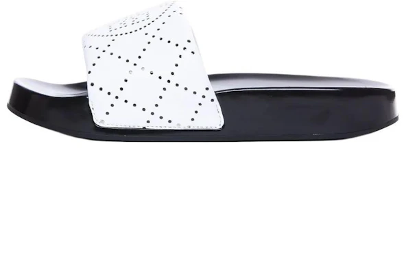 (W) TORY BURCH Sandal Wanita Putih Double T Open-Toe Flat 156278-100 Buy (W) TORY BURCH Sandal Wanita Putih Double T Open-Toe Flat 156278-100