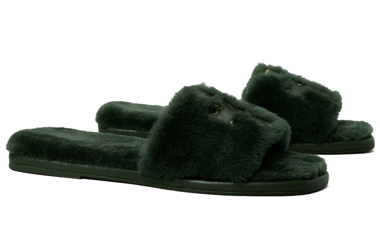 (W) TORY BURCH Double T Slipper 'Navy' 圖 3