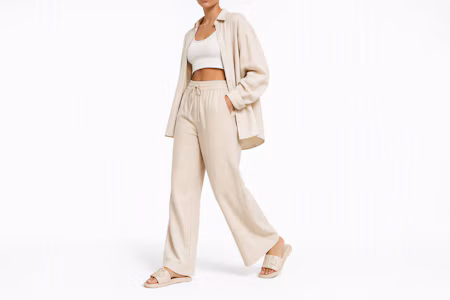 Order (W) TORY BURCH Double T Sport Slide Sandal Dulce De Leche Goud ''Beige'' 79985-200