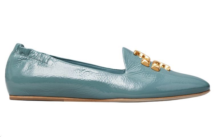 (W) TORY BURCH Eleanor 'Blue Leather' 圖 2