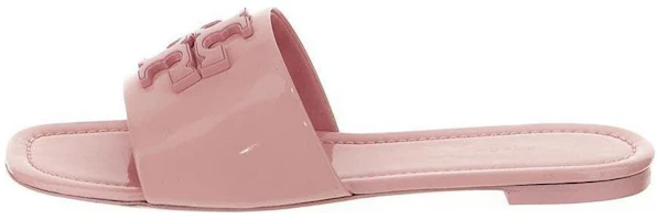 (Women) TORY BURCH Eleanor 'Pink Patent Leather Flat Mules' 149266-600 (Women) TORY BURCH Eleanor 'Pink Patent Leather Flat Mules' 149266-600