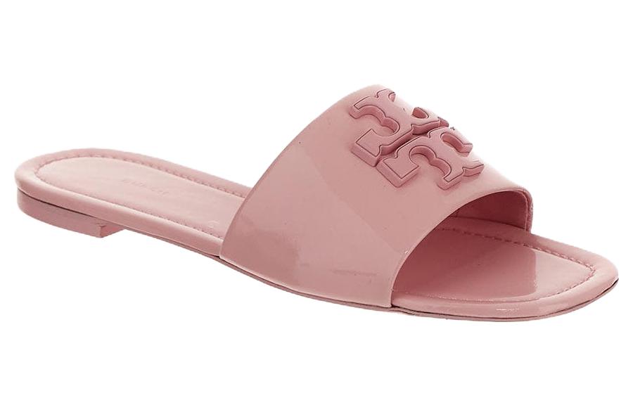 (W) TORY BURCH Eleanor 'Pink Patent Leather Flat Mules' 圖 2