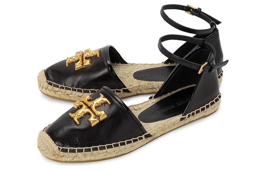 (W) TORY BURCH Eleanor D'Orsay Flats 'Black' 圖 5