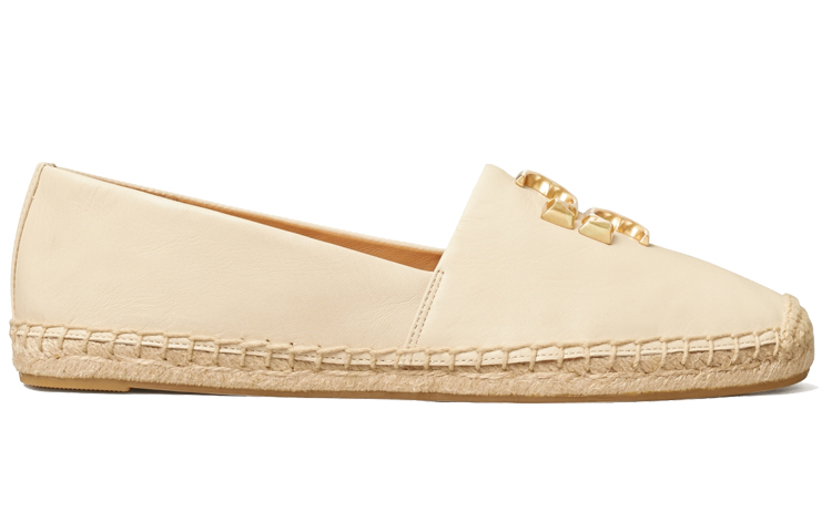 Order (W) TORY BURCH Eleanor Espadrille Crema Oro Beige 86567-122