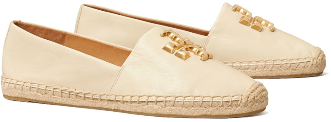 (W) TORY BURCH Eleanor Espadrille Crema Oro Beige 86567-122 Lookbook (W) TORY BURCH Eleanor Espadrille Crema Oro Beige 86567-122