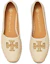 Shop (W) TORY BURCH Eleanor Espadrille Crema Oro Beige 86567-122