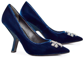 Shop (W) 토리버치 엘리너 크리스탈 벨벳 하이힐 (Tory Burch Eleanor crystal velvet high heels) 146346-400