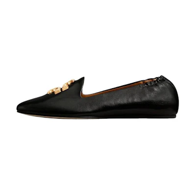 (W) TORY BURCH Eleanor Loafer 'Black CMFT Casual'