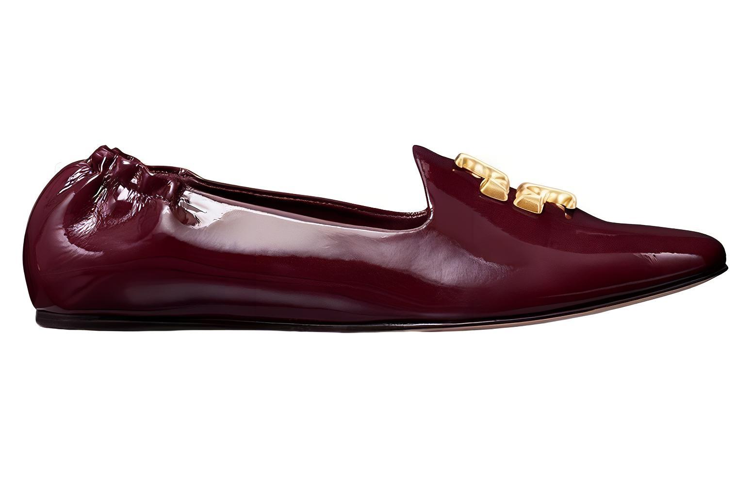 (W) TORY BURCH Eleanor Loafer 'Patent Red Logo' 圖 2