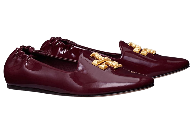 (W) TORY BURCH Eleanor Loafer 'Patent Red Logo' 圖 3