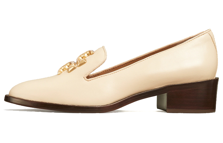 (W) TORY BURCH Eleanor Loafer Heel 'Beige'
