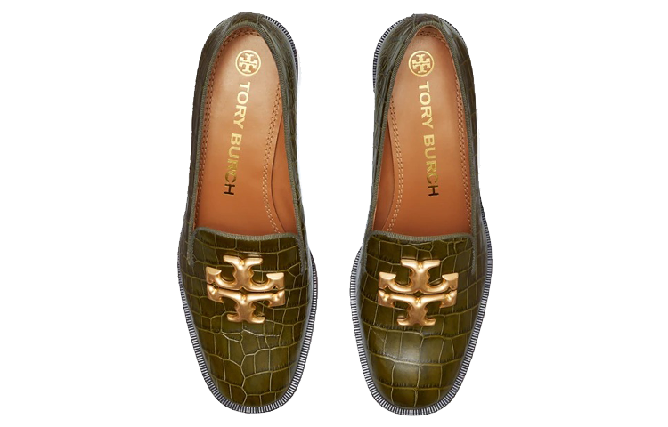 (W) TORY BURCH Eleanor Loafer Heel 'Green' 圖 4