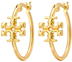 (Women) TORY BURCH Elegant Small Gold Earrings for Women 138067-960 (Women) TORY BURCH Elegant Small Gold Earrings for Women 138067-960