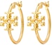 Buy (Women) TORY BURCH Elegant Small Gold Earrings for Women 138067-960