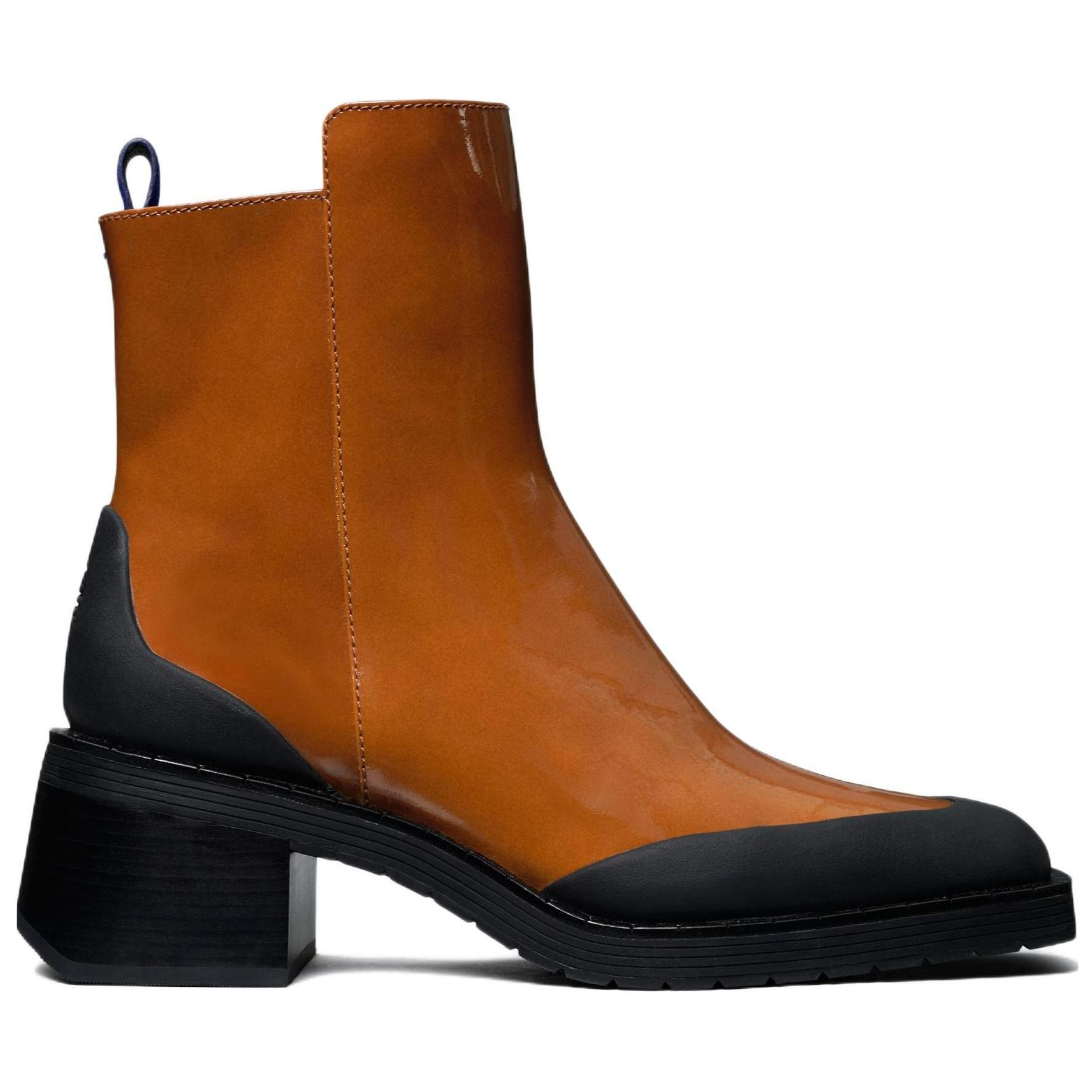 Order TORY BURCH Expedition 皮革 時尚 短靴 女款 棕色