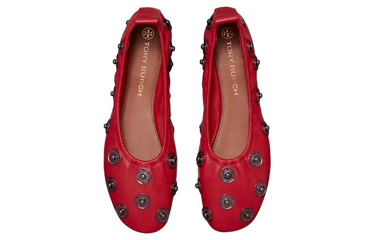 (W) TORY BURCH Eyelet Snap 'Red' 圖 3
